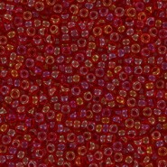 Miyuki seed beads 11/0 - Fancy lined orange red 11-3528